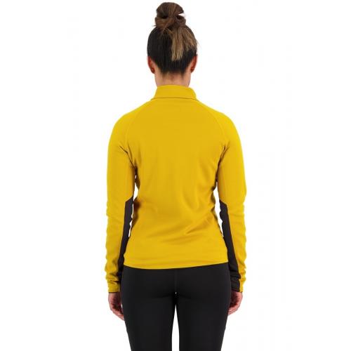 MONS ROYALE WOMENS APPROACH MERINO GRIDLOCK JACKET tumeric buy for