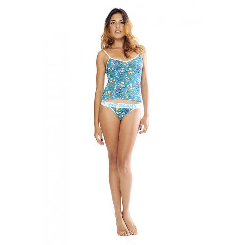 69 SLAM FLOWER POWER BAMBOO PRINTED SINGLET GPBFRP-BB -  7550_3.jpg